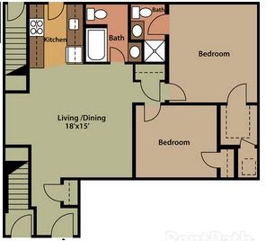 Classic Two Bedroom Image